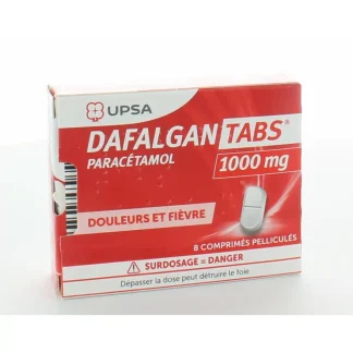 Dafalgan Tabs 1000mg 8 comprimés