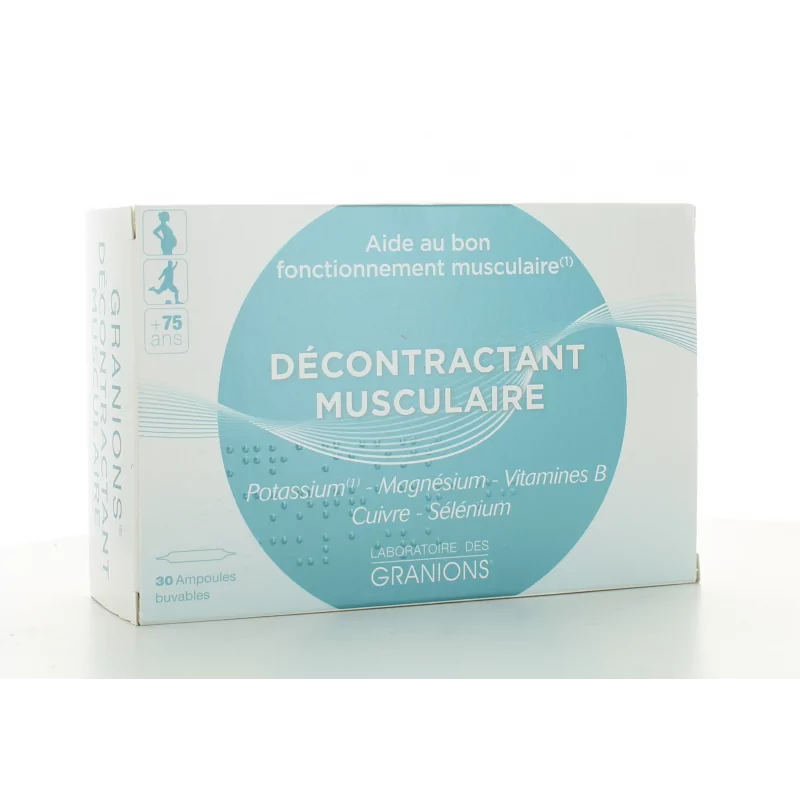 Décontractant Musculaire Laboratoires des Granions 30 ampoules