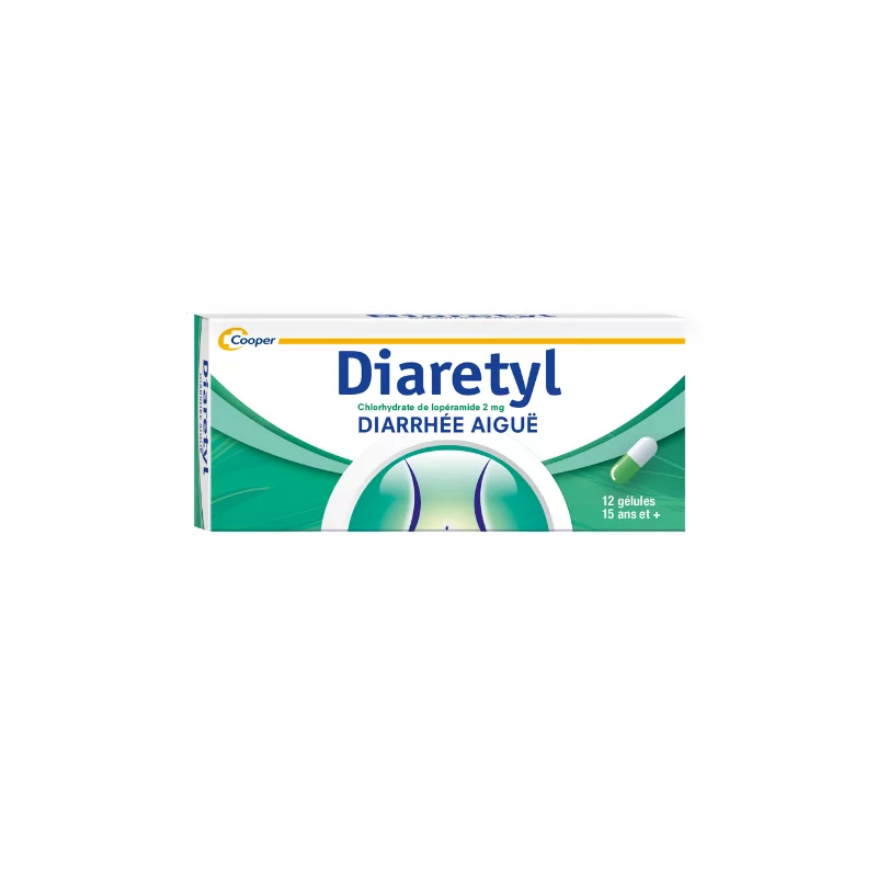 Diaretyl 2mg 12 gélules