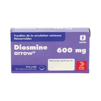 Diosmine 600 mg Arrow 30 comprimés