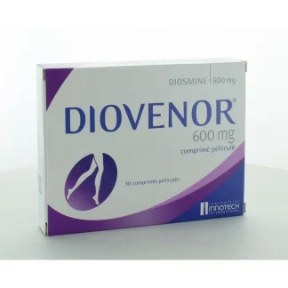 Diovenor Diosmine 600mg 30 comprimés