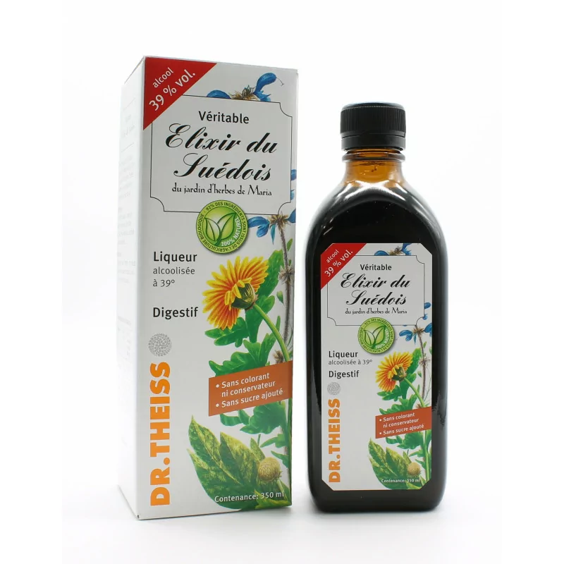 Dr. Theiss Véritable Élixir du Suédois 39% vol. 350ml
