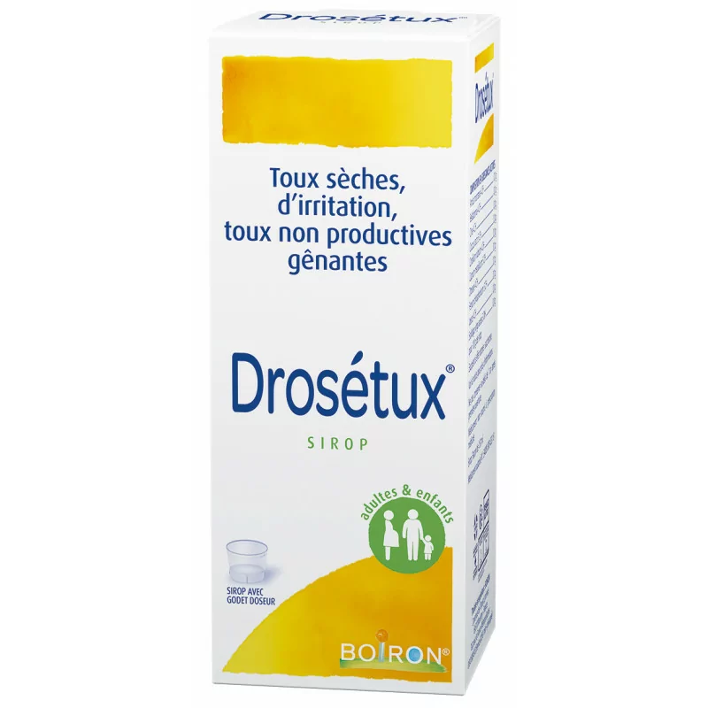 Boiron Drosétux Sirop Toux Sèches 150ml