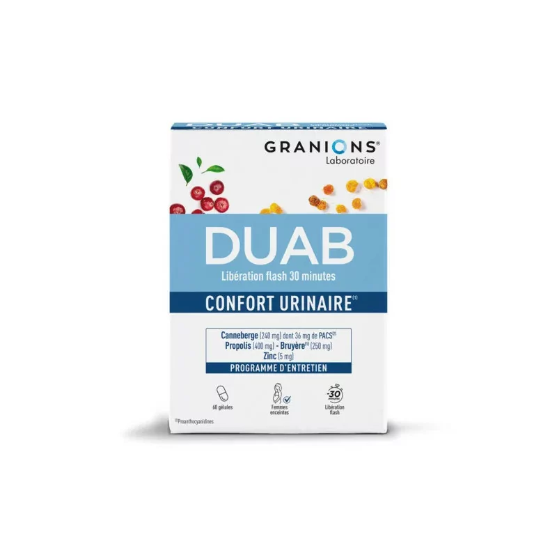 Duab Confort Urinaire 60 gélules