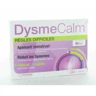 3C Pharma DysmeCalm Règles Difficiles 15 comprimés