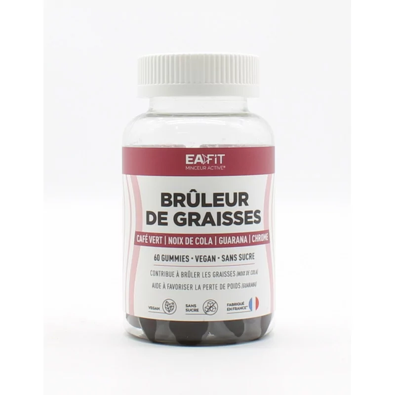 EaFit Brûleur de Graisses 60 gummies