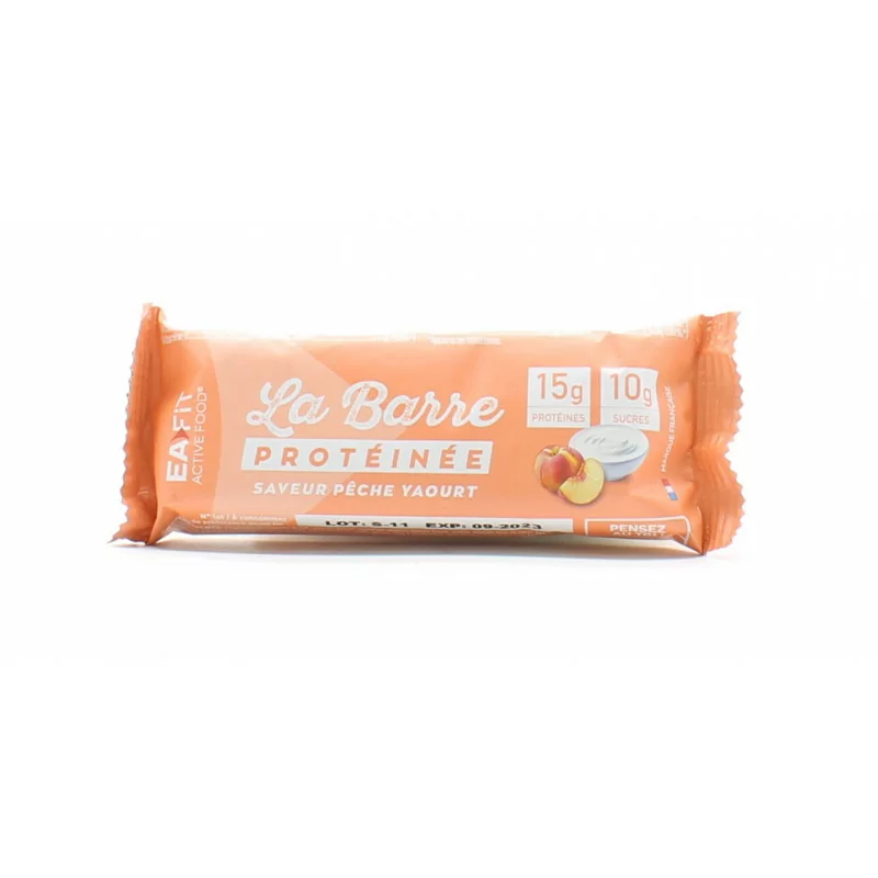 EaFit La Barre Protéinée Saveur Pêche Yaourt 46g