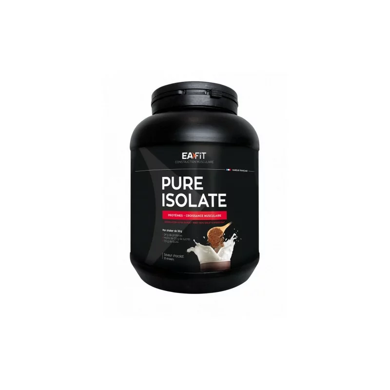 EaFit Pure Isolate Saveur Chocolat 750g