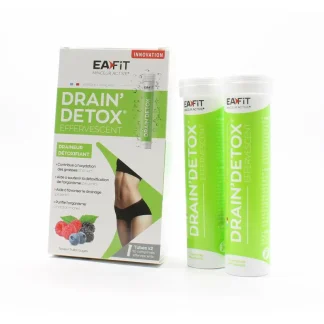 EaFit Minceur Active Drain'Detox 2X30 comprimés effervescents