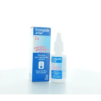Econazole Arrow 1% Emulsion pour application cutanée 30 g