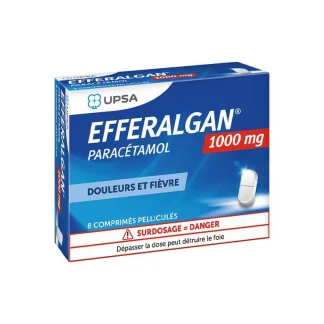 Efferalgan 1000mg 8 comprimés