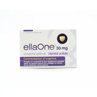 EllaOne 30mg Ulipristal Acétate comprimé pelliculé