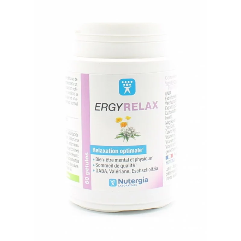 Ergyrelax Relaxation Optimale 60 gélules