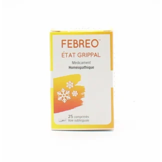 Febreo État Grippal 25 comprimés