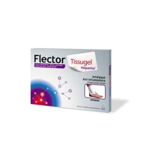 Flector Tissugel Héparine 10X14cm X3