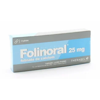 Folinoral 25mg 14 gélules