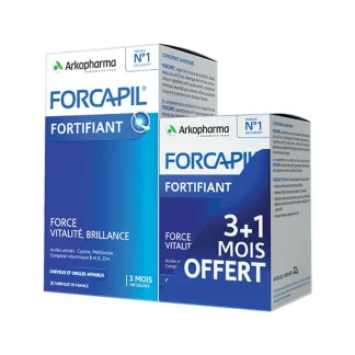 Arkopharma Forcapil Fortifiant Cheveux & Ongles 180+60 gélules