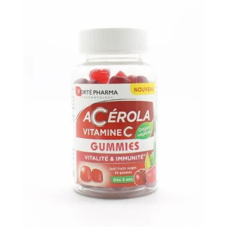 Forté Pharma Acérola Vitamine C 60 gummies