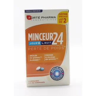 Forté Pharma Minceur 24 Jour et Nuit Perte de Poids 2X28 comprimés