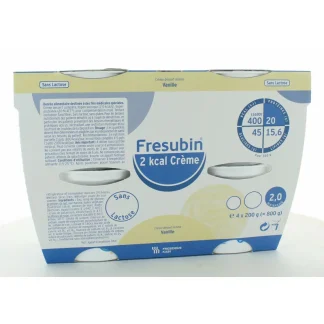 Fresubin 2Kcal Crème Arôme Vanille X4 200g