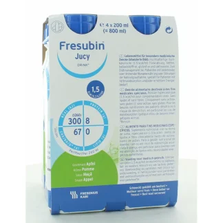 Fresubin Jucy Drink Arôme Pomme X4 200ml
