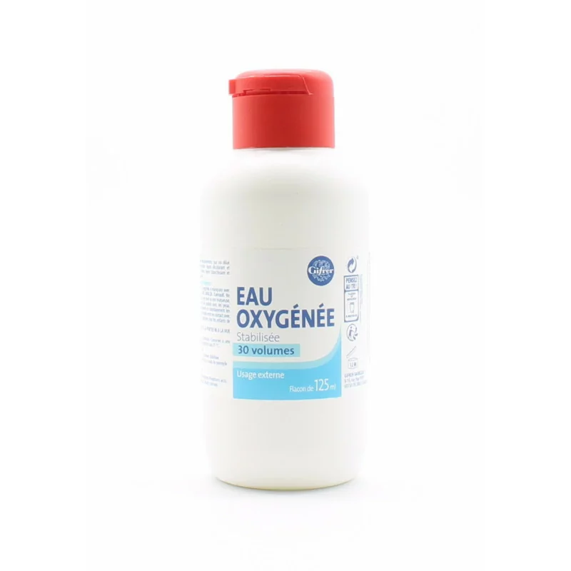 Gifrer Eau Oxygénée Stabilisée 30 volumes 125ml