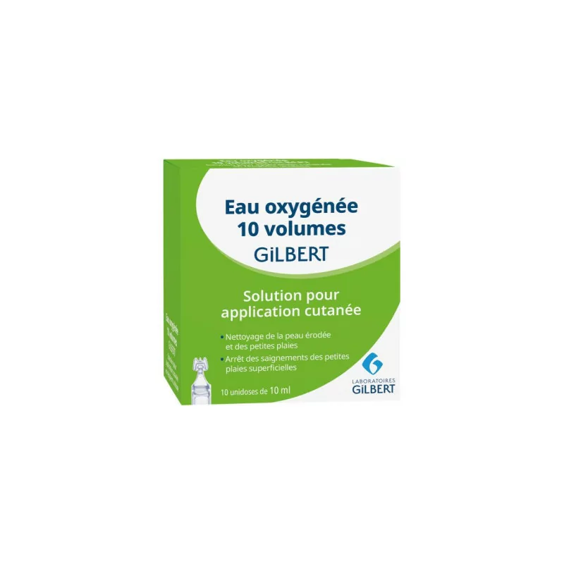 Gilbert Eau Oxygénée 10 volumes 10X10ml