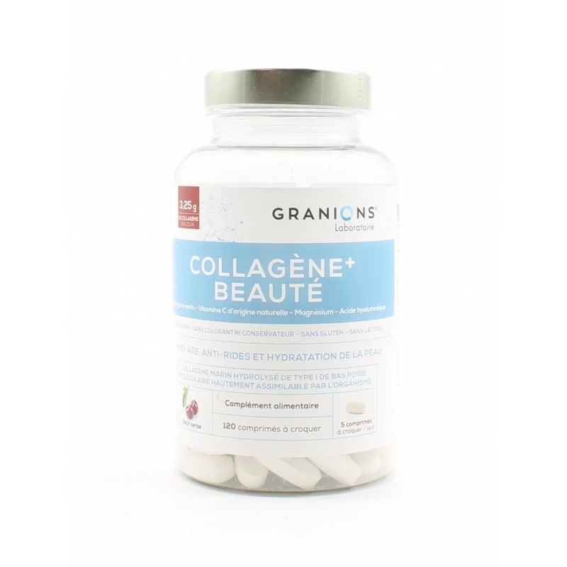 Granions Collagène+ Beauté Cerise 120 comprimés