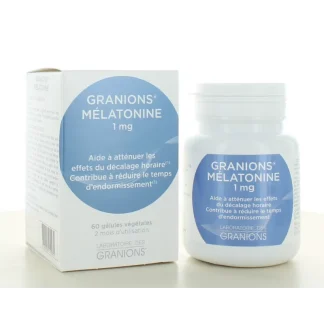 Granions Mélatonine 1mg 60 gélules