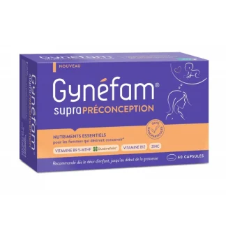 Gynéfam Supra Préconception 60 capsules