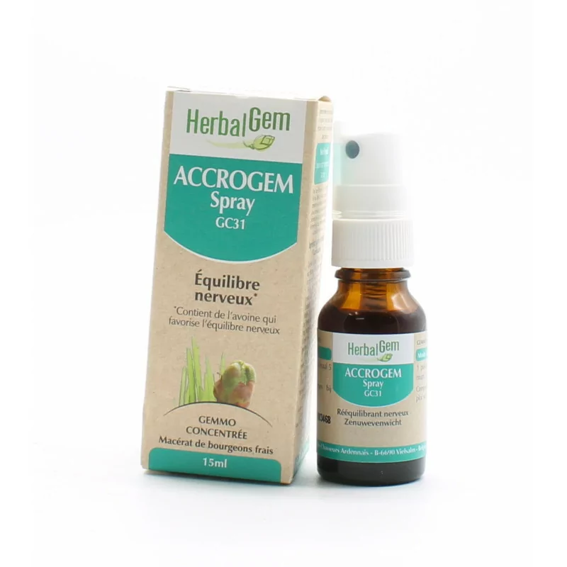 Herbalgem Accrogem GC31 Equilibre Nerveux 15ml