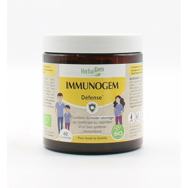 HerbalGem Immunogem Défense 60 gummies