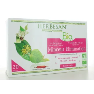 Herbesan Bio Minceur Élimination 20 ampoules