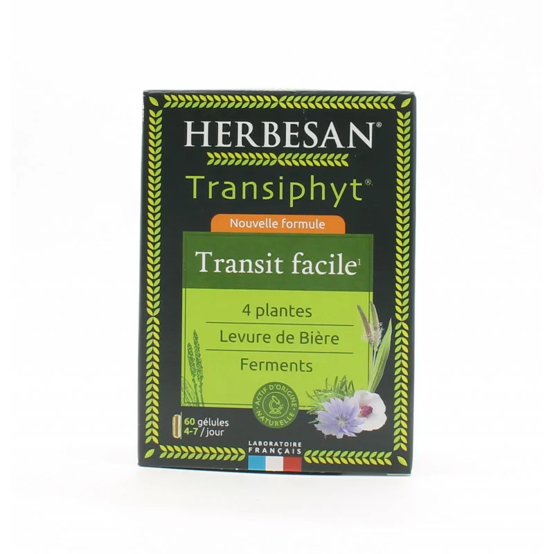 Herbesan Transiphyt Transit Facile 60 gélules