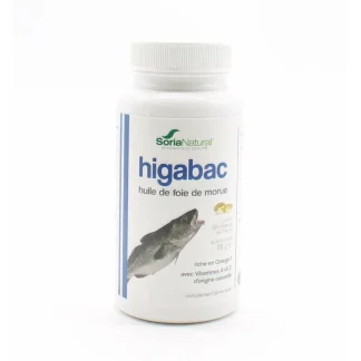 Higabac Huile de Foie de Morue 125 capsules