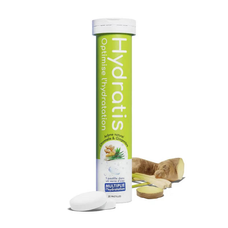 Hydratis Arôme Naturel Gingembre 20 pastilles