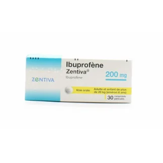 Ibuprofène Zentiva 200mg 30 comprimés