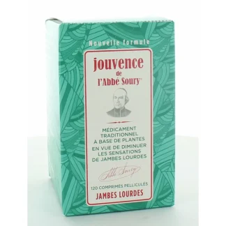 Jouvence de l'Abbé Soury Jambes Lourdes 120 comprimés