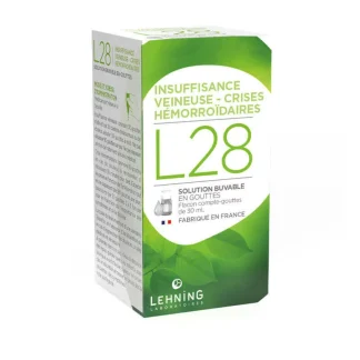L28 Insuffisance Veineuse Lehning 30ml