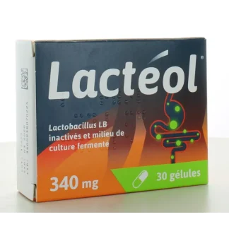 Lactéol 340 mg 30 gélules