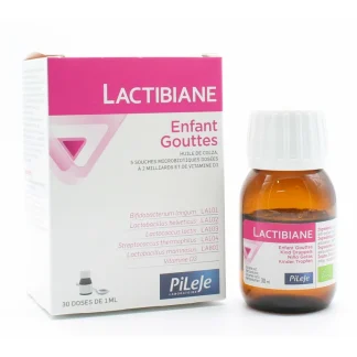 PiLeJe Lactibiane Enfant Gouttes 30ml