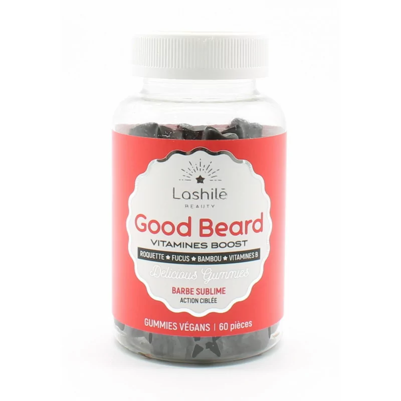 Lashilé Beauty Good Beard 60 gummies
