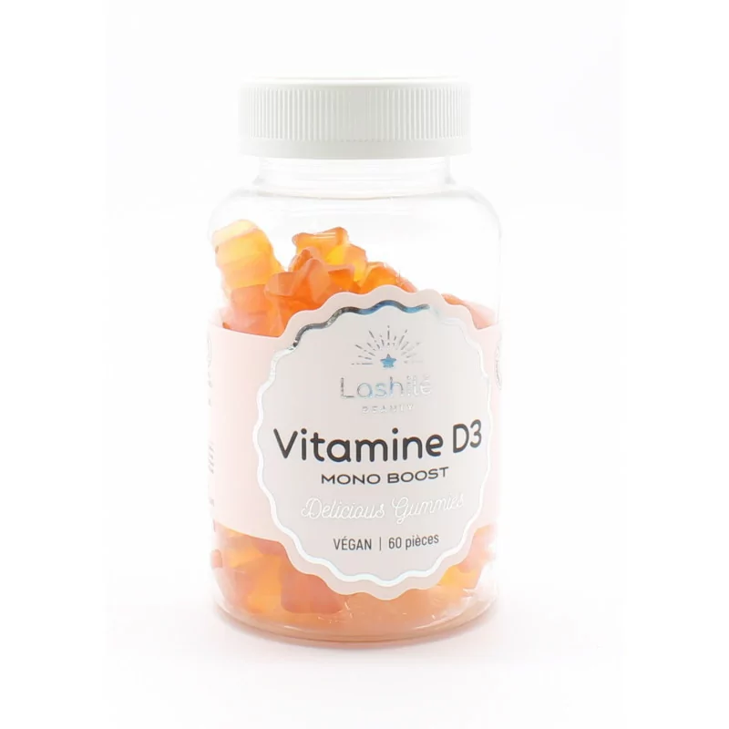 Lashilé Beauty Vitamine D3 60 gummies