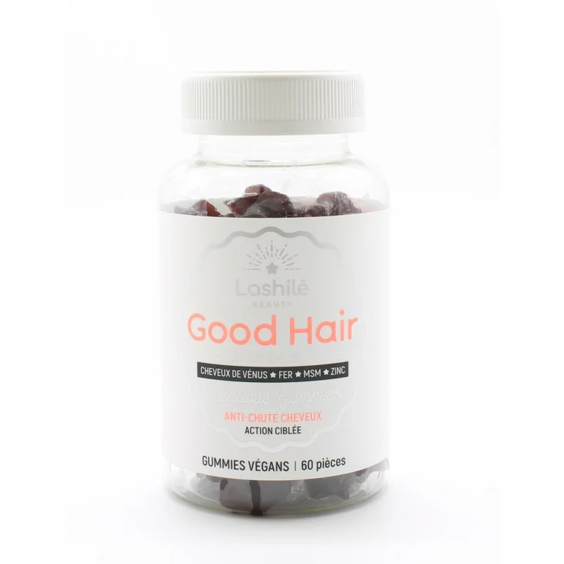 Lashilé Beauty Good Hair Women Anti-chute 60 gummies