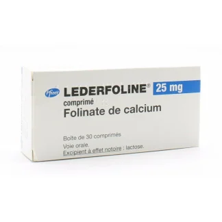Lederfoline 25mg 30 comprimés