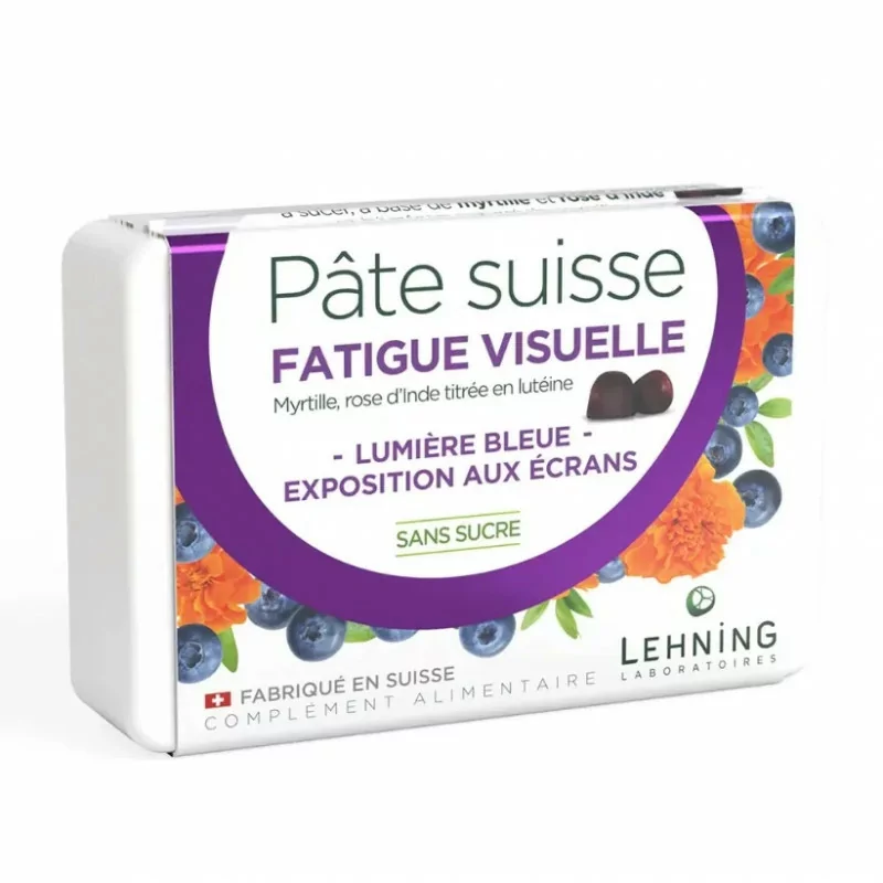 Lehning Pâte Suisse Fatigue Visuelle 50g