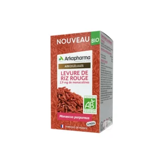 Arkopharma Arkogélules Levure de Riz Rouge 2,9mg de monacolines 120 gélules
