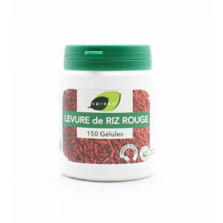 Uprana Levure Riz Rouge 150 Maxi-gélules