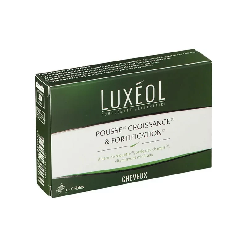 Luxéol Pousse Croissance & Fortification 30 gélules