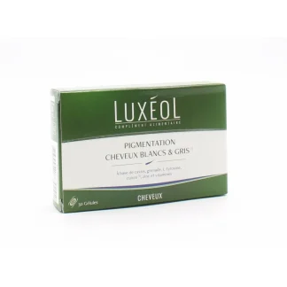 Luxéol Pigmentation Cheveux Blancs & Gris 30 gélules